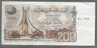 ALGÉRIE. ALGERIA . 200 Dinars. Serie: 190 . -