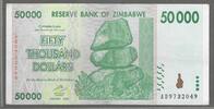 ZIMBABWE. 50 000 Dollars. Serie: AB . -