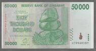 ZIMBABWE. 50 000 Dollars. Serie: AC. -