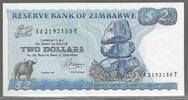 ZIMBABWE. 2 Dollars. Serie: AA...T . -