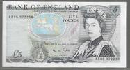 UNITED KINGDOM . GRANDE BRETAGNE. 5 Pounds. .REINE ÉLISABETH II . Serie: RE35 . -
