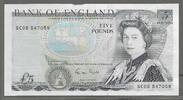 UNITED KINGDOM . GRANDE BRETAGNE. 5 Pounds. .REINE ÉLISABETH II . Serie: SC05 . -