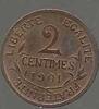 FRANCE. 2 Centimes. DUPUIS . -