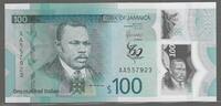 JAMAICA. 100 Dollars. Serie: AA . -