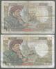 FRANCE. 50 Francs. JACQUES CŒUR. Alphabet: Q.68 et M.18. 2 Notes . -