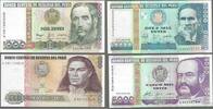 PERÚ/PÉROU. 7 NOTES. 10, 50, 100, 500, 1000, 5000, 10000 Intis . -