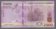 BURUNDI/UBURUNDI. 2000 Francs. Serie: CD . -