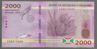 BURUNDI/UBURUNDI. 2000 Francs. Serie: CD . -