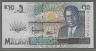 MALAWI. 10 Kwacha. Serie: BF. Letzte Serie. Dernière série . -
