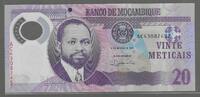 MOÇAMBIQUE. 20 Meticais. Serie: AC . -