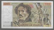 FRANCE. 100 Francs. DELACROIX. Alphabet: L.19 . -