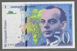 FRANCE. 50 Francs. SAINT EXUPÉRY . Serie: D 023 . -