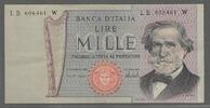 ITALIA/ITALIE. 1000 Lire. GIUSEPPE VERDI. 2° tipo, 2ème type. Serie: LB/W . -