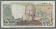 ITALIA/ITALIE. 2000 LIRE. GALILÉE. Serie: AA/I . -