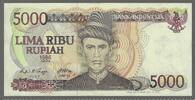 INDONESIA./INDONÉSIE. 5000 Rupiah. TEUKU UMAR. 'Résistant' .Serie: THS . -