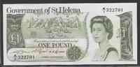 St. HELENA./SAINT HÉLÈNE. 1 Pound. REINE ÉLISABETH II . Serie: A/1 . -