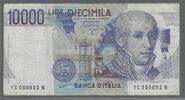 ITALIA/ITALIE. 10000 Lire. ALESSANDRO VOLTA. Serie: YC/N . -