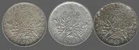 FRANCE. 5 Francs. 1967,68,69. O. ROTY. 3 EX. Von gutes sehr schön bis vo... 33,00 EUR  zzgl. 9,50 EUR Versand