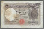 25 Lire. (27/09/1923) ITALIA/ITALIE. AQUILA LATINA. Serie: 002  . Schön.(Flecken).