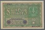 DEUTSCHLAND/ALLEMAGNE. 50 Mark. République de Weimar. Weimarer Republik. Reihe 1 . Serie: FL c . -