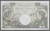 FRANCE. 1000 Francs. COMMERCE et INDUSTRIE. (Handel und Industrie) Alphabet: D.3620 N° 220 . -