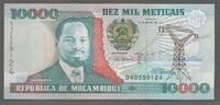 MOÇAMBIQUE. 10000 Meticais. DA. 1. Serie . -