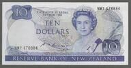 10 Dollars. (1985) NEW ZEALAND. REINE ÉLISABETH II . Setie: NMY  . Fast NEU. I-.