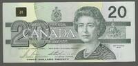 20 Dollars. 1991. CANADA. REINE ÉLISABETH II . Setie: ESS  . Fast NEU. I-.