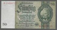 DEUTSCHLAND/ALLEMAGNE. 50 Reichsmark. DAVID HANSEMANN. Homme politique et banquier. Serie: L/B . -