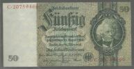 DEUTSCHLAND/ALLEMAGNE. 50 Reichsmark. DAVID HANSEMANN. Homme politique et banquier. Serie: L/C . -