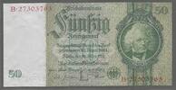 DEUTSCHLAND/ALLEMAGNE. 50 Reichsmark. DAVID HANSEMANN. Homme politique et banquier. Serie: L/B . -