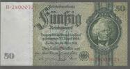DEUTSCHLAND/ALLEMAGNE. 50 Reichsmark. DAVID HANSEMANN. Homme politique et banquier. Serie: L/B . -
