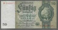 DEUTSCHLAND/ALLEMAGNE. 50 Reichsmark. DAVID HANSEMANN. Homme politique et banquier. Serie: L/B . -