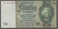 DEUTSCHLAND/ALLEMAGNE. 50 Reichsmark. DAVID HANSEMANN. Homme politique et banquier. Serie: L/B . -