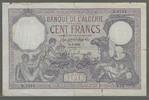 ALGÉRIE (FRANCE) 100 Francs. Alphabet: K.1214 . -