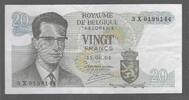 BEIGIË/BELGIEN/BELGIQUE. 20 Frank, Francs. ROI BAUDOUIN 1er . Serie: 3 X . -