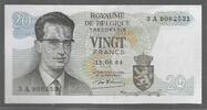 BEIGIË/BELGIEN/BELGIQUE. 20 Frank, Francs. ROI BAUDOUIN 1er . Serie: 3 A . -
