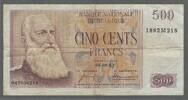 500 FRANCS/FRANK. 05/09/1957. BEIGIË/BELGIEN/BELGIQUE. ROI  LÉOPOLD 1er. Serie: 1882 M . Schön.