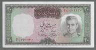 IRAN. 20 Rials. Mohammad Reza Chah Pahlavi (en persan : محمد رضا شاه پهلوی) . -