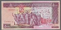 IRAN. 5000 Rials. ' Révolution ' . -