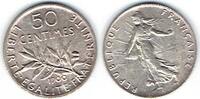 FRANCE 50 centimes 50 centimes Semeuse . -