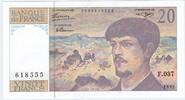 FRANCE. 20 FRANCS. DEBYSSY. Alphabet: F.037 . -