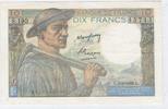 FRANCE 10 FRANCS Minenarbeter, MINEUR. Alphabet: S.193 . -