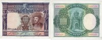 ESPAGNE 1000 PESETAS "SANS SERIE" -