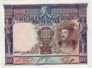 ESPAGNE 1000 PESETAS "SANS SERIE" -