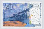 FRANCE 50 FRANCS Antoine de Saint-Exupéry. Série: U048 . -