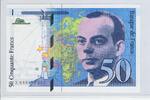 FRANCE 50 FRANCS Antoine de Saint-Exupéry. Série: Z048 . -