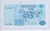 ALGERIE 100 DINARS Série 032 -