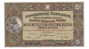 SVIZRA, , SVIZZERA, SCHWEIZ, SUISSE. 5 Francs. Franken, Franchi, Francs.... 38,00 EUR  zzgl. 10,50 EUR Versand