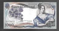 1000 ESCUDOS. 19.5.1967. PORTUGAL. Série BFG  . Fast sehr schön (Fleck)